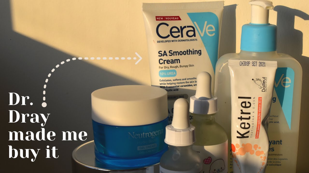 DR DRAY MADE ME BUY IT | Products I use for acne prone skin// Skincare haul 2020