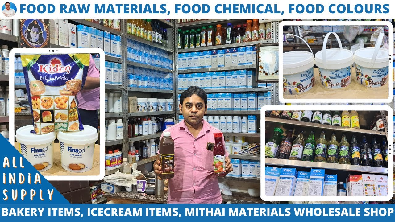 Cake Raw Materials, Ice-cream Material, Food Chemicals, Chocolate Material Biggest Wholesaler