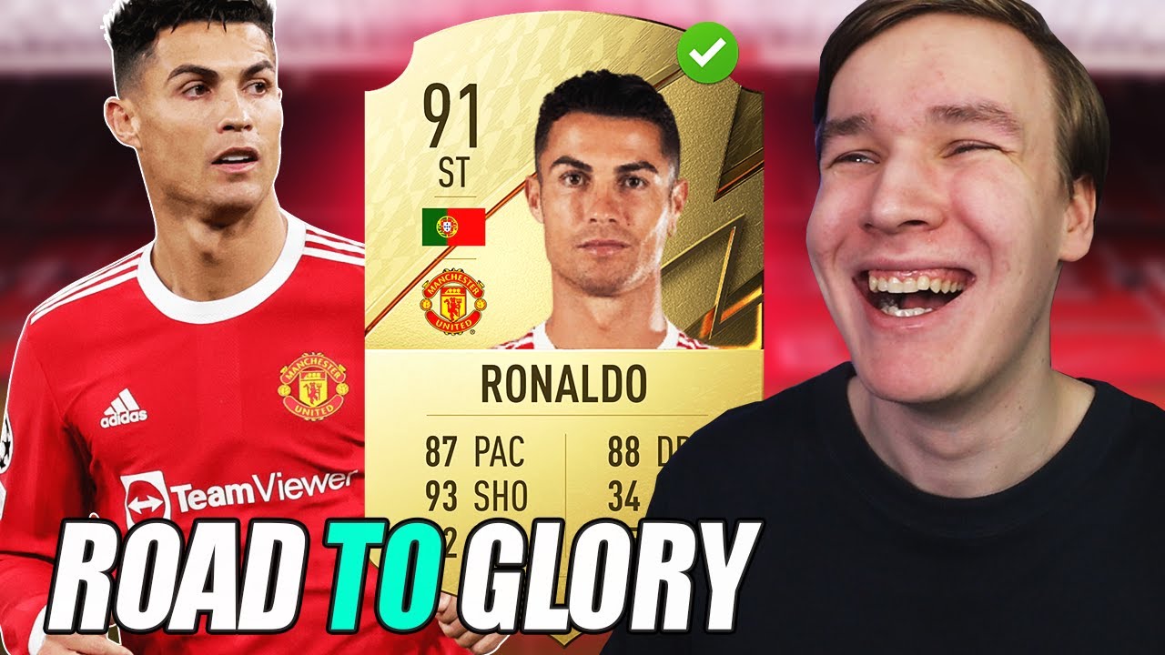 OSTIN 91 CRISTIANO RONALDON! - FIFA 22 ROAD TO GLORY #48