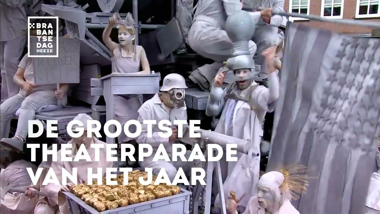 Brabantsedag in Heeze, de grootste theaterparade van het jaar! Mis het niet, zondag 25 augustus 2024