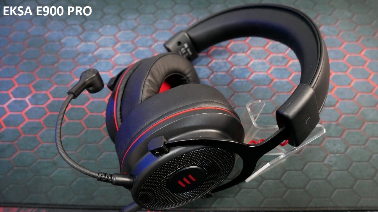 Eksa E900 Pro - Wieloplatformowe wygodne słuchawki z mikrofonem