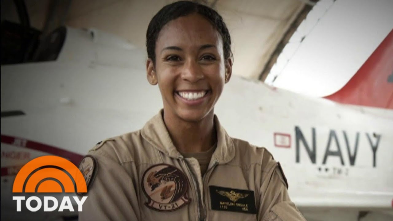 First Black Female Navy Fighter Pilot Speaks Out On Historic Milestone | TODAY