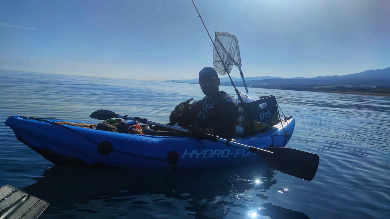 Şişme kano ile balık avı Vlog 2 ( Fishing with  Inflatable Canoe ) #KayakFishing #KanoBalıkçılığı