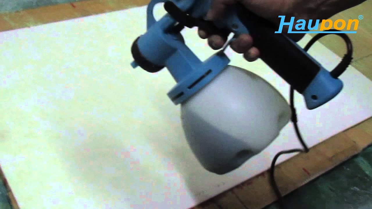 Haupon TM-71 HVLP Paint Sprayer Works with SUPER GLUE! | 合鵬TM-71 噴膠示範