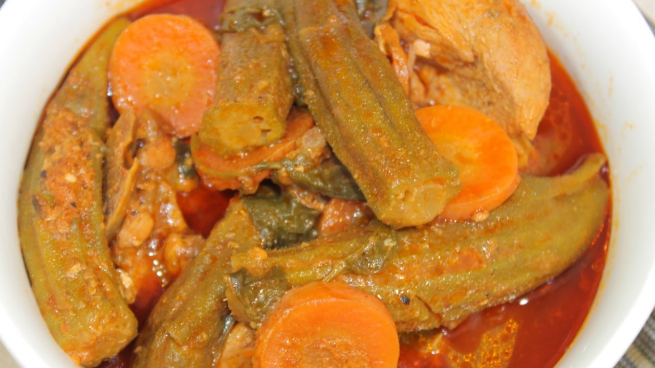 How To Make Haitian Okra- Sauce Calalou