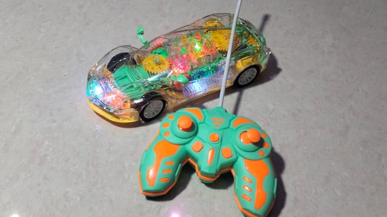 RC Remote Control Transparent 3D Car Unboxing