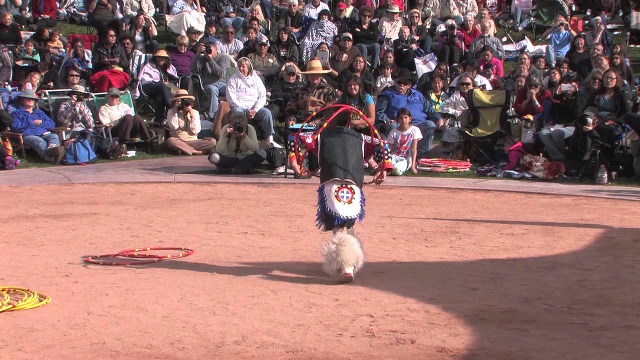 Rito Lopez Jr. at the 2013 Heard Museum World Championship Hoop Dance Contest