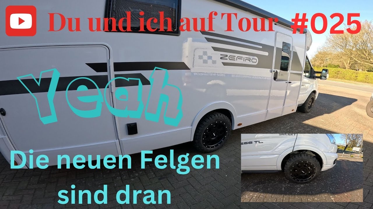 #025 Die neuen Felgen sind dran