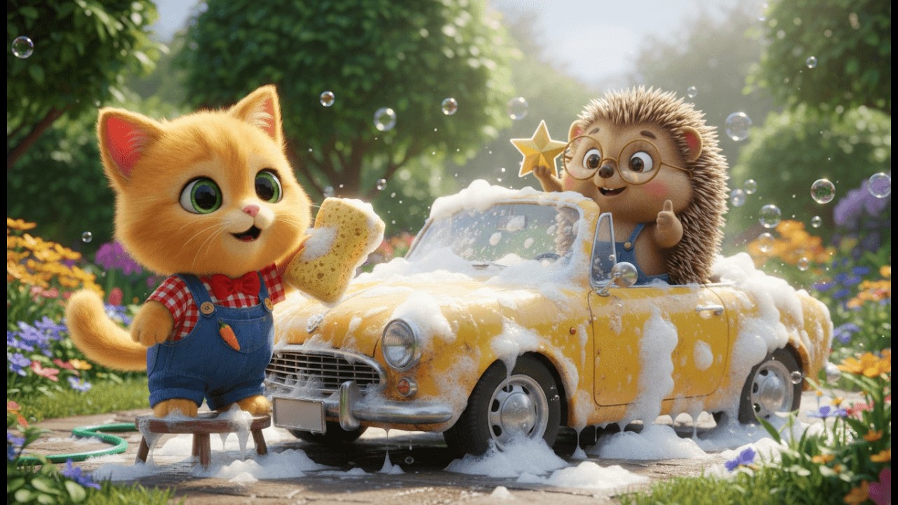 Cat Story: The Ultimate Toy Car Makeover - Full Animation