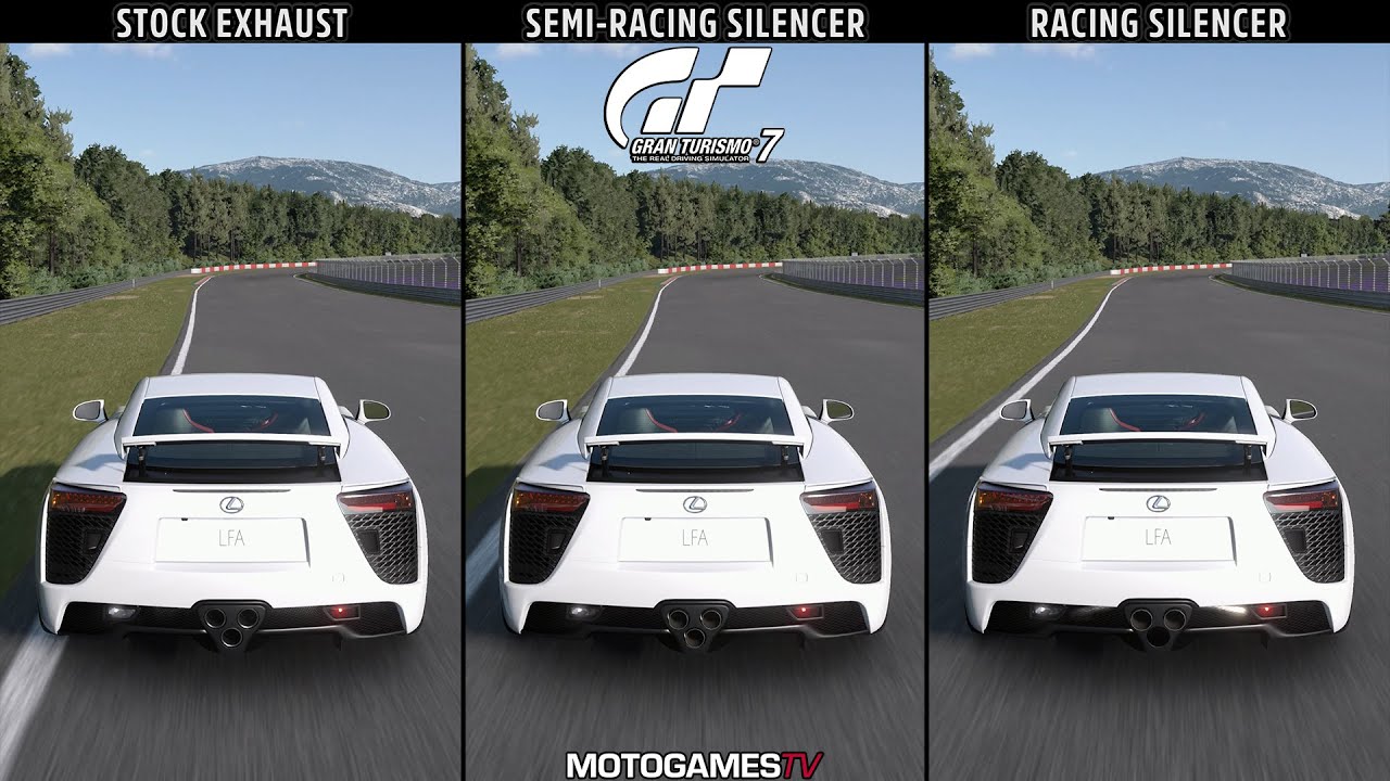 Lexus LFA '10 | Gran Turismo 7 Exhaust Upgrades