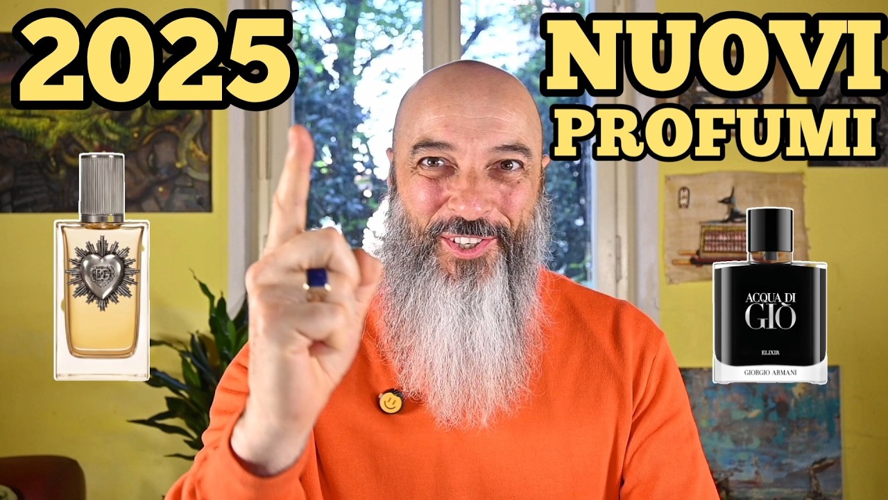 10 NUOVI Profumi Uomo 2025: NOVITÀ in Profumeria! Acqua di Giò Elixir, D&G Devotion pour homme, ecc.