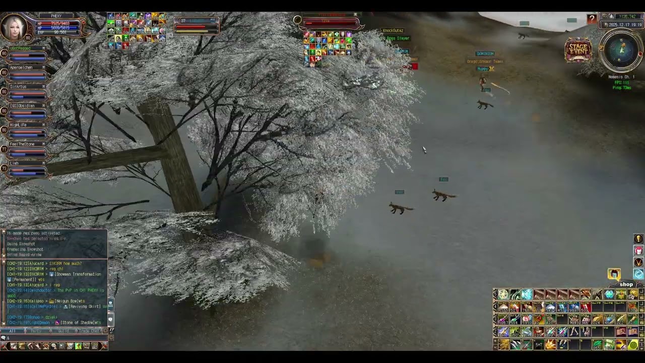 Last Chaos Nemesis - Open PVP DOMINIUM vs KnockOutaz