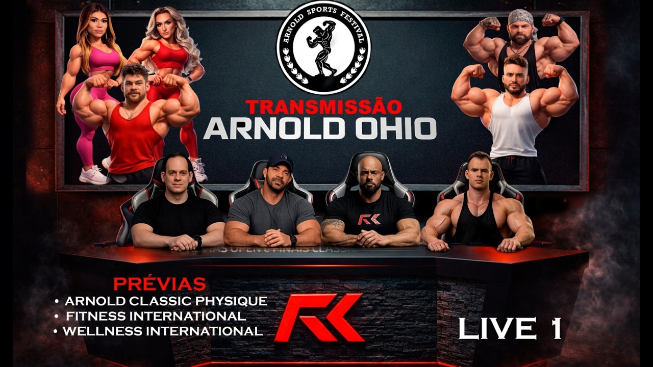 ARNOLD OHIO 2026! PRÉVIAS: Classic Physique, Fitness & Wellness - IRONCAST 424