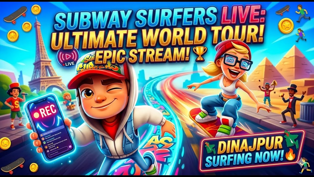 Ultimate Subway Surfers LIVE 🔥 High Score Challenge | Endless Run 2026