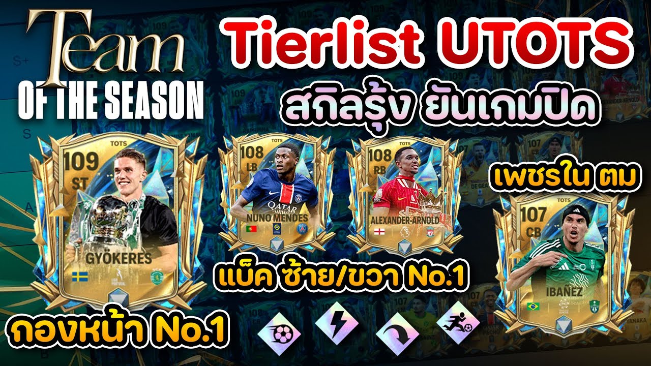 UTOTS ตัวไหนน่าแลก?💥โค้งสุดท้ายแล้ว ละเอียด กระชับ มาดู ! | fc mobile