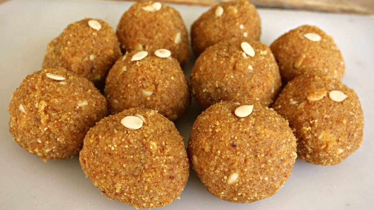 HEALTHY Moong Dal Ladoo RECIPE | Gluten Free RECIPE