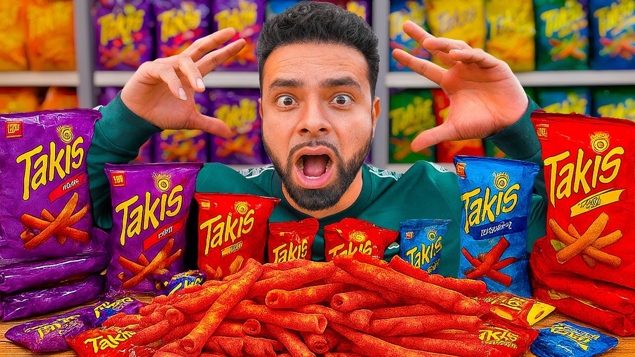 CUAL TAKIS ES EL MAS SABROSO? LOS PROBAREMOS TODOS