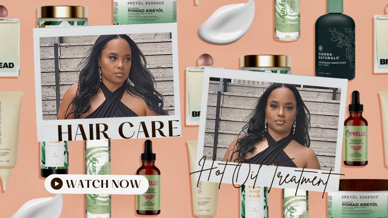 How To: Cholesterol Hot Oil Treatment + Silk Press