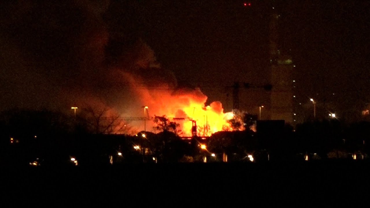 Großbrand im Stahlwerk Salzgitter (05.11.2020)