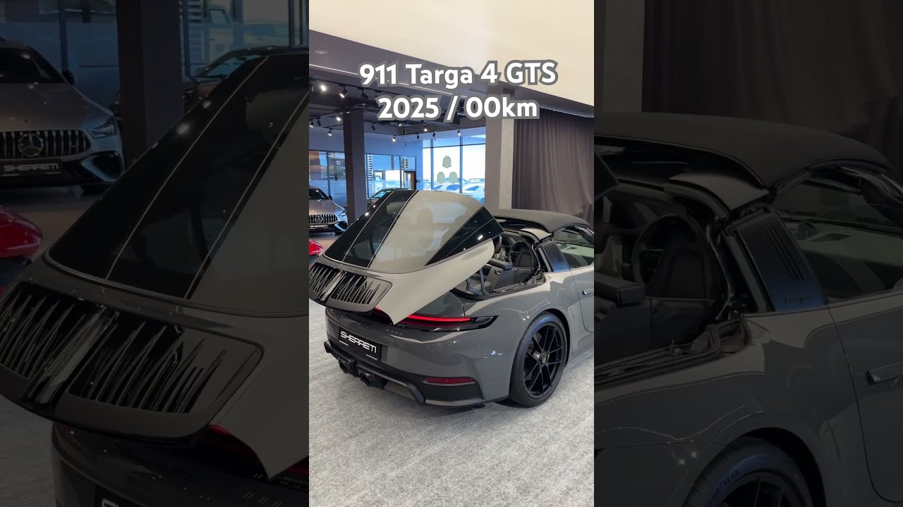 The New Porsche 911 Targa 4 GTS  2025 🔥