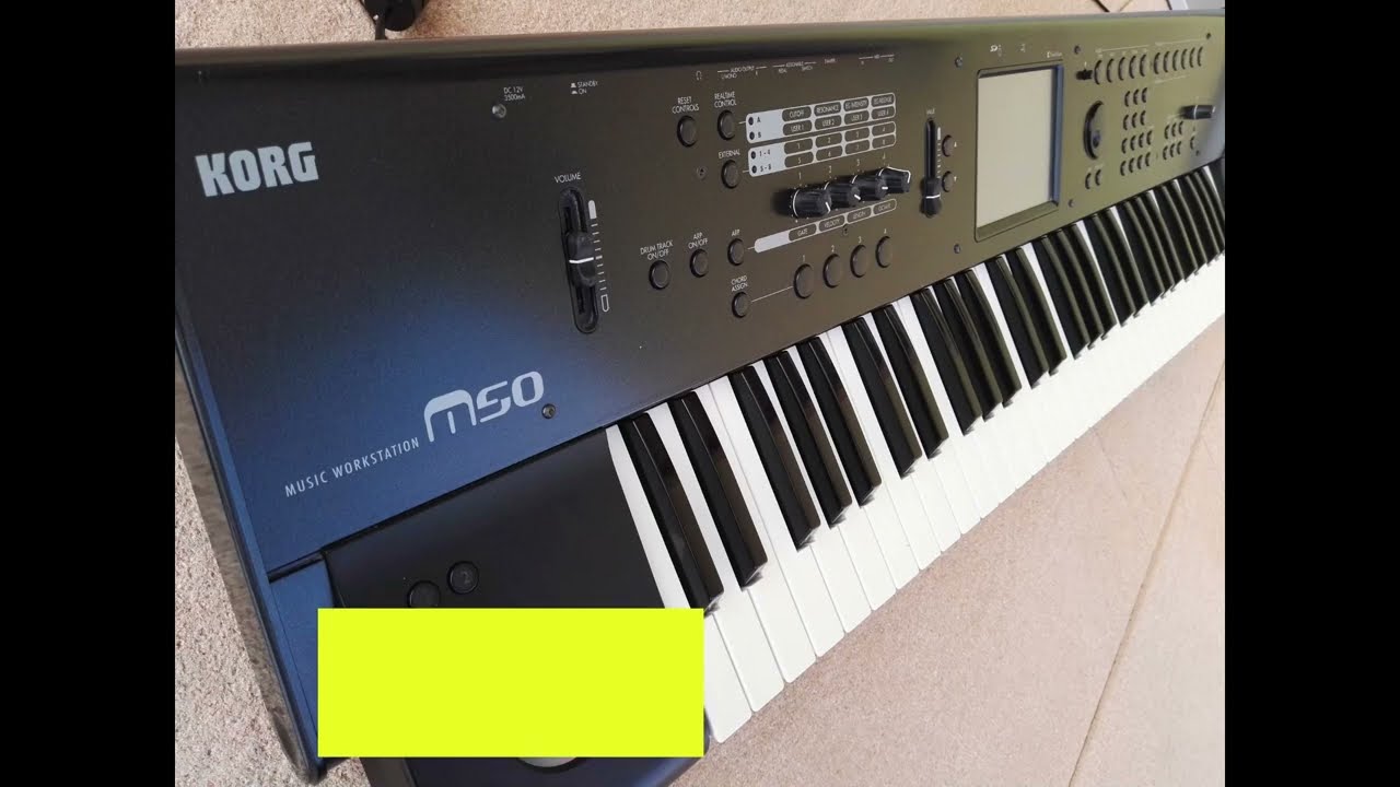 Korg, M50, Workstation, Synthesizer Sound-Demo