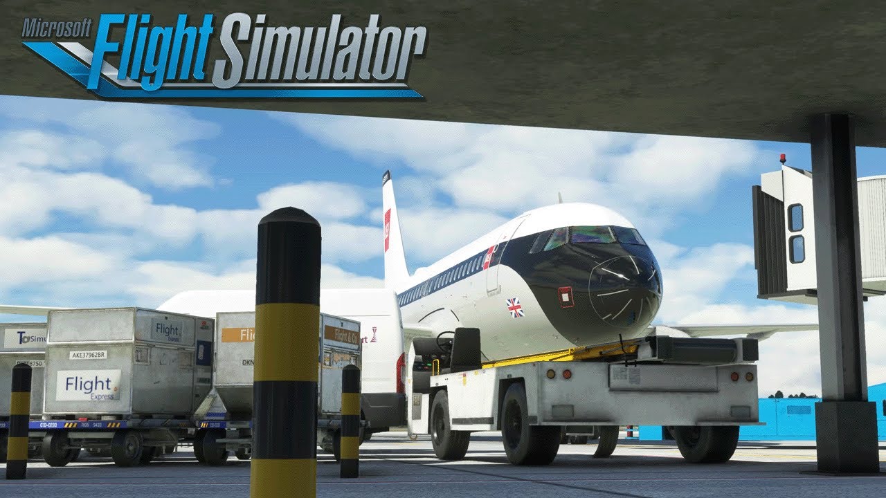 [MSFS] BAW1447 - EGPH to EGLL (1/4) in LVFR A319 2.1.0