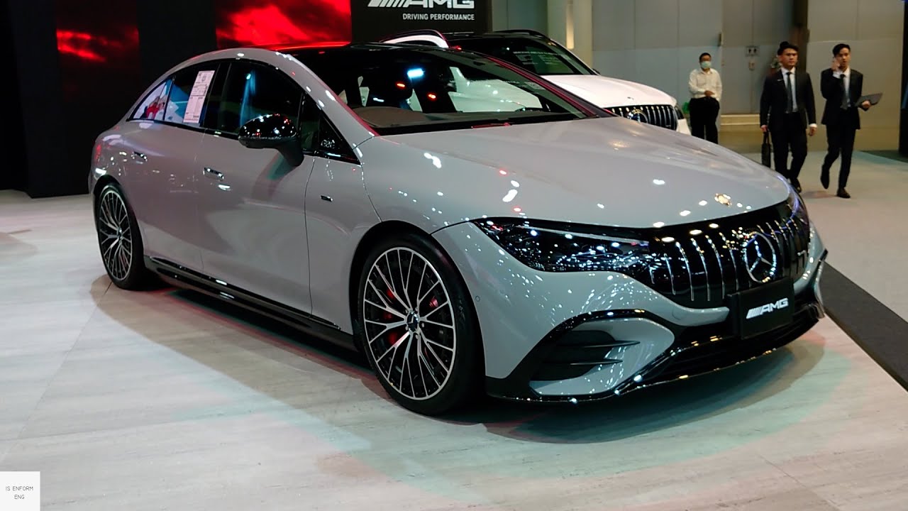 2025 Mercedes-AMG EQE 53 4MATIC+ / In-Depth Walkaround Exterior & Interior