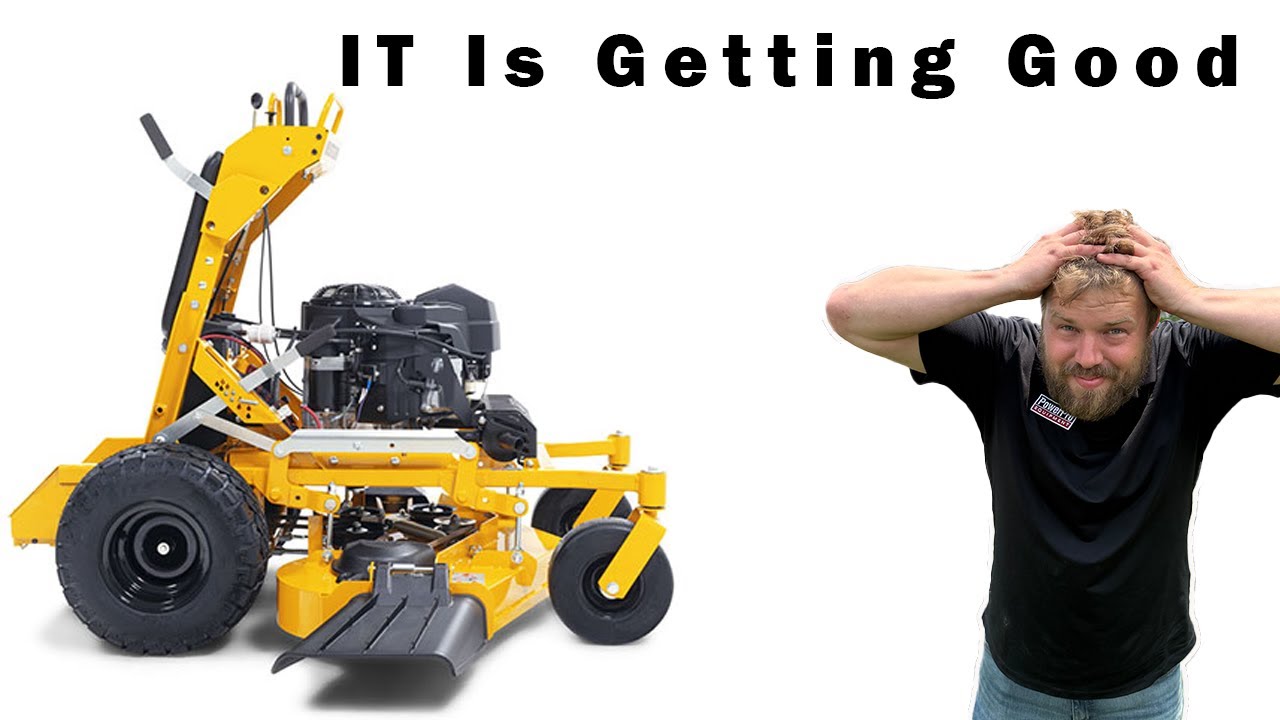 Hustler Surfer Pro Stand On Commercial Mower Compact and Precise