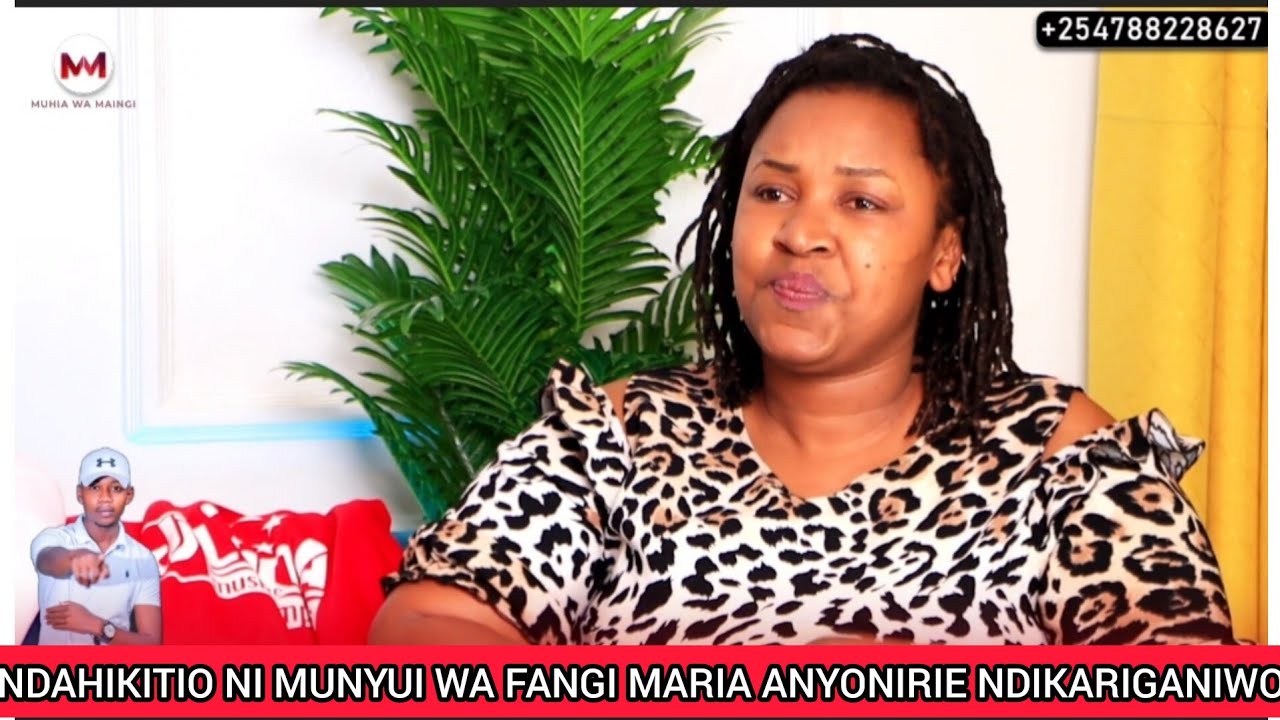 Ndahikitio ni Muthuri wahuraga mbaara ta mbosho ona ingiageithiro barabara yari mbaara