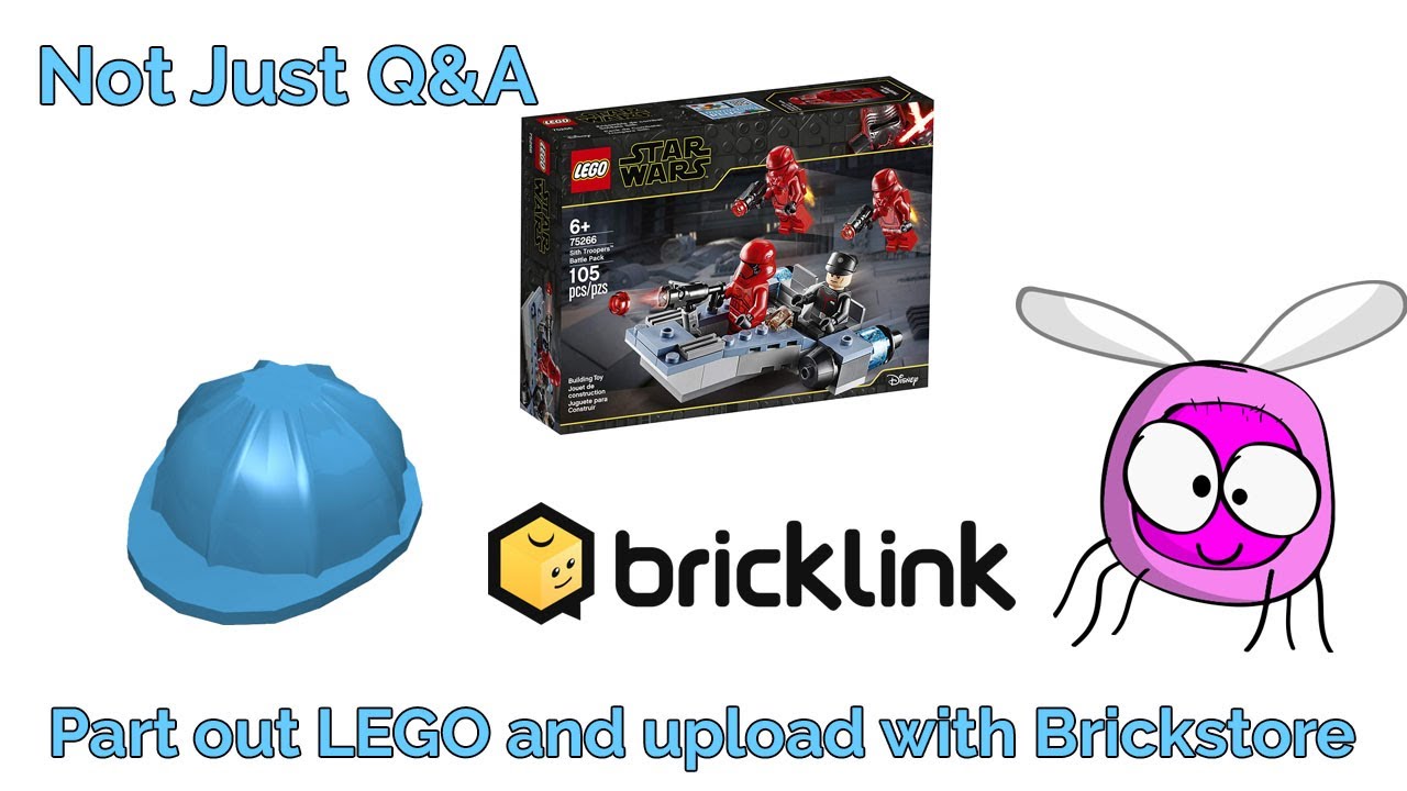 Tutorial | Part out LEGO® Set 75266 with Brickstore and upload it to Bricklink  | I did it my way