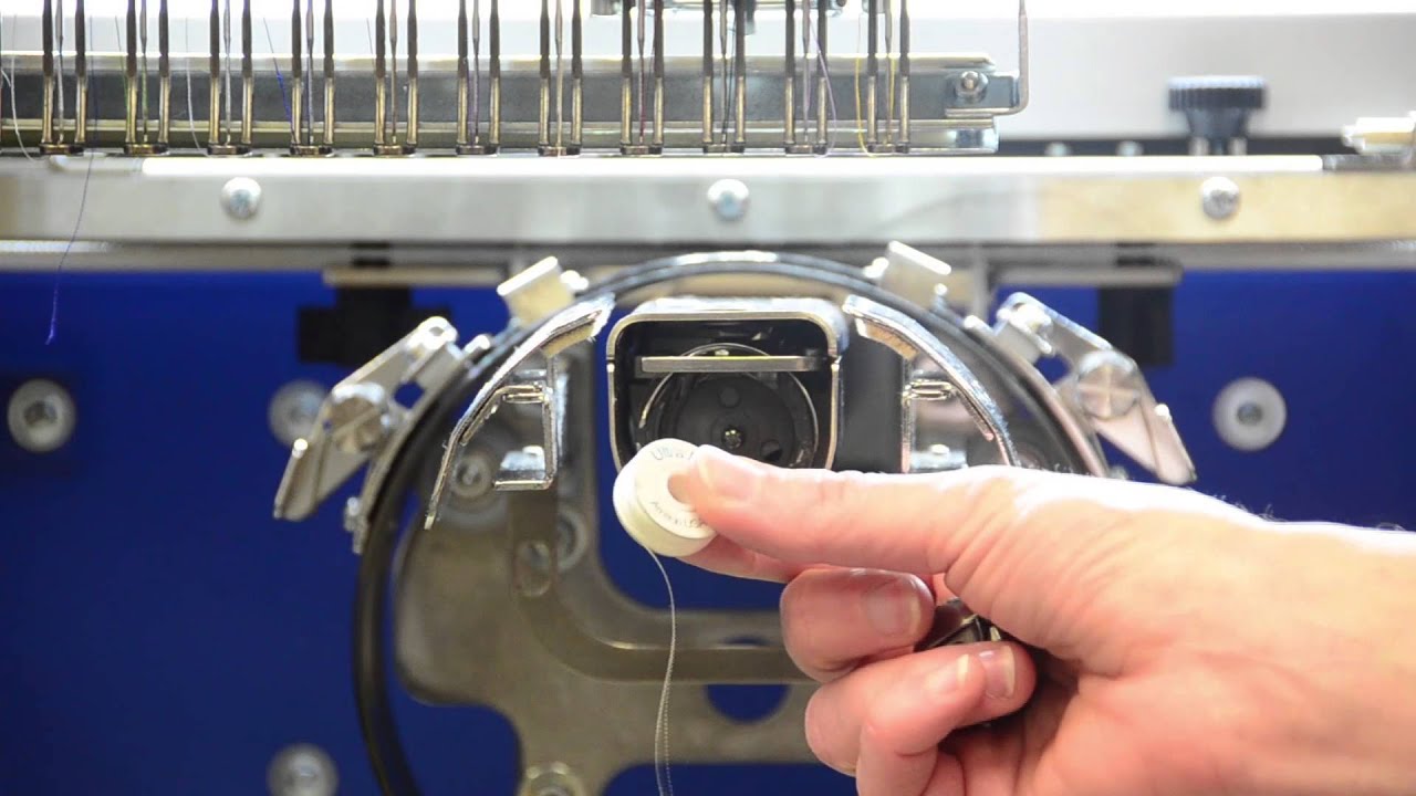 Chapter 7 - Threading the Bobbin on ZSK Machines
