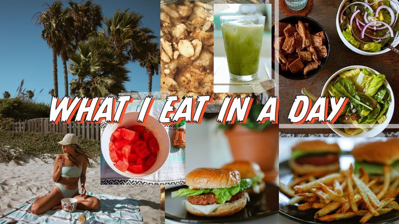 WHAT I EAT IN A DAY 🍽️ (simple + plant-based meals)