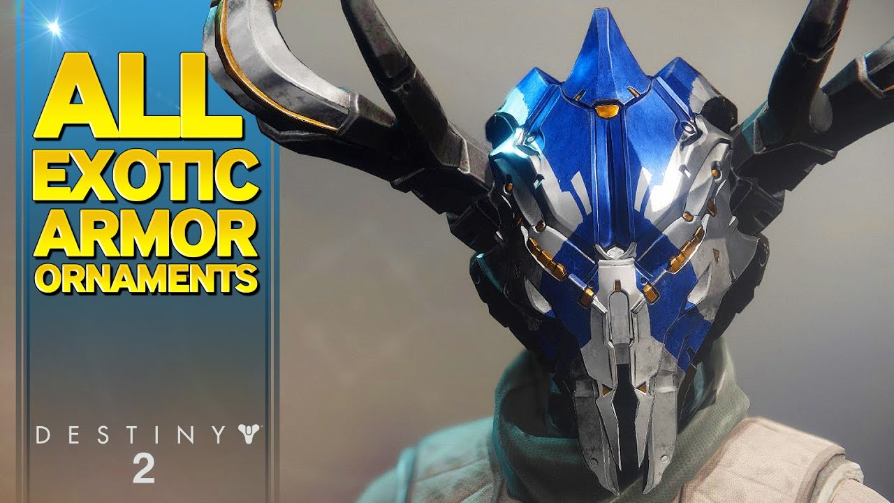 All Destiny 2 Armor Ornaments - Hunter, Warlock and Titan