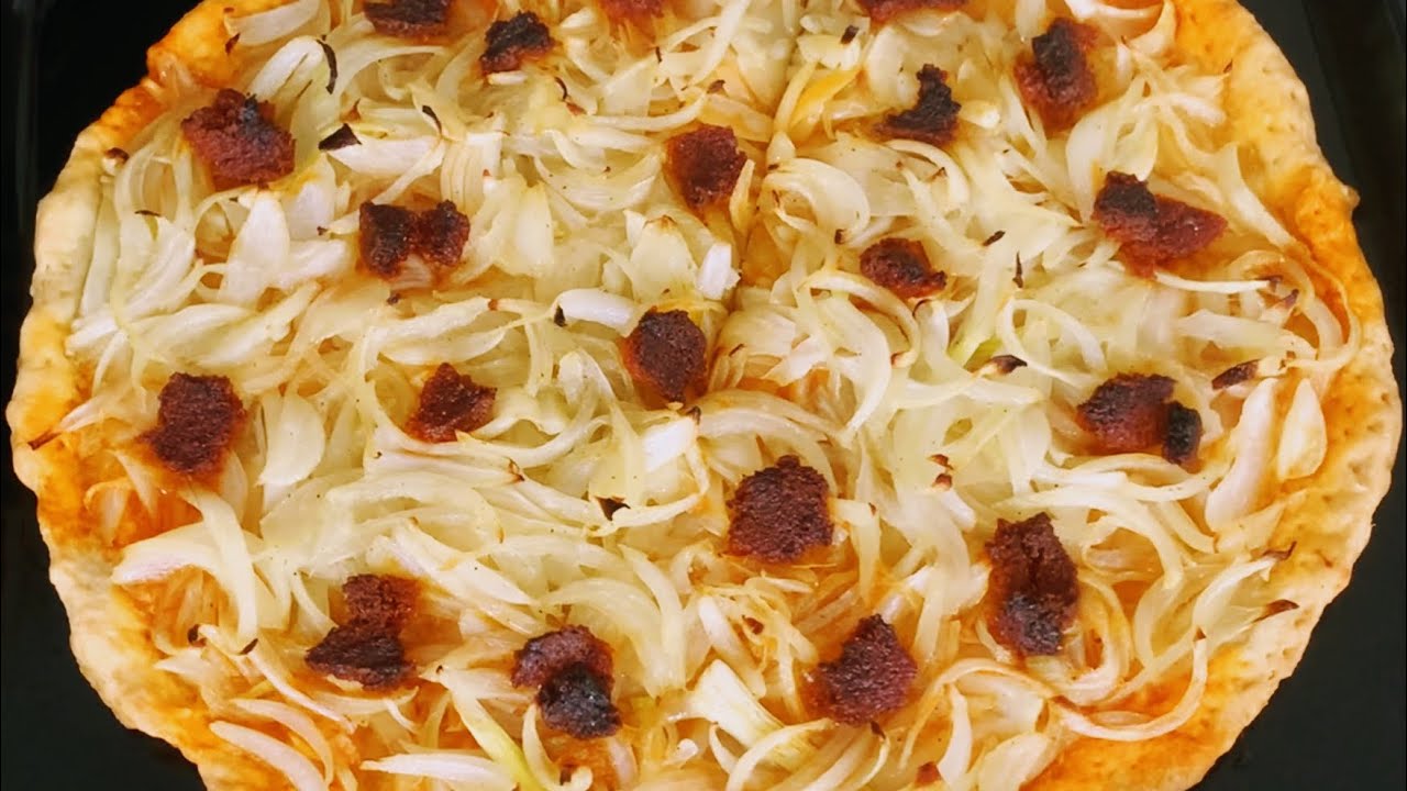 COCA DE CEBOLLA Y SOBRASADA