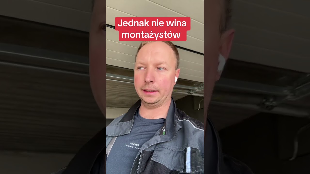 Jednak to nie montażyści :) #hormann #montaż