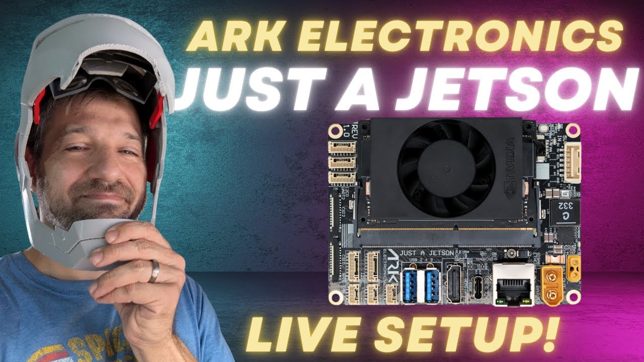 ARK Just‑A‑Jetson Assemble & Linux Flash Live!