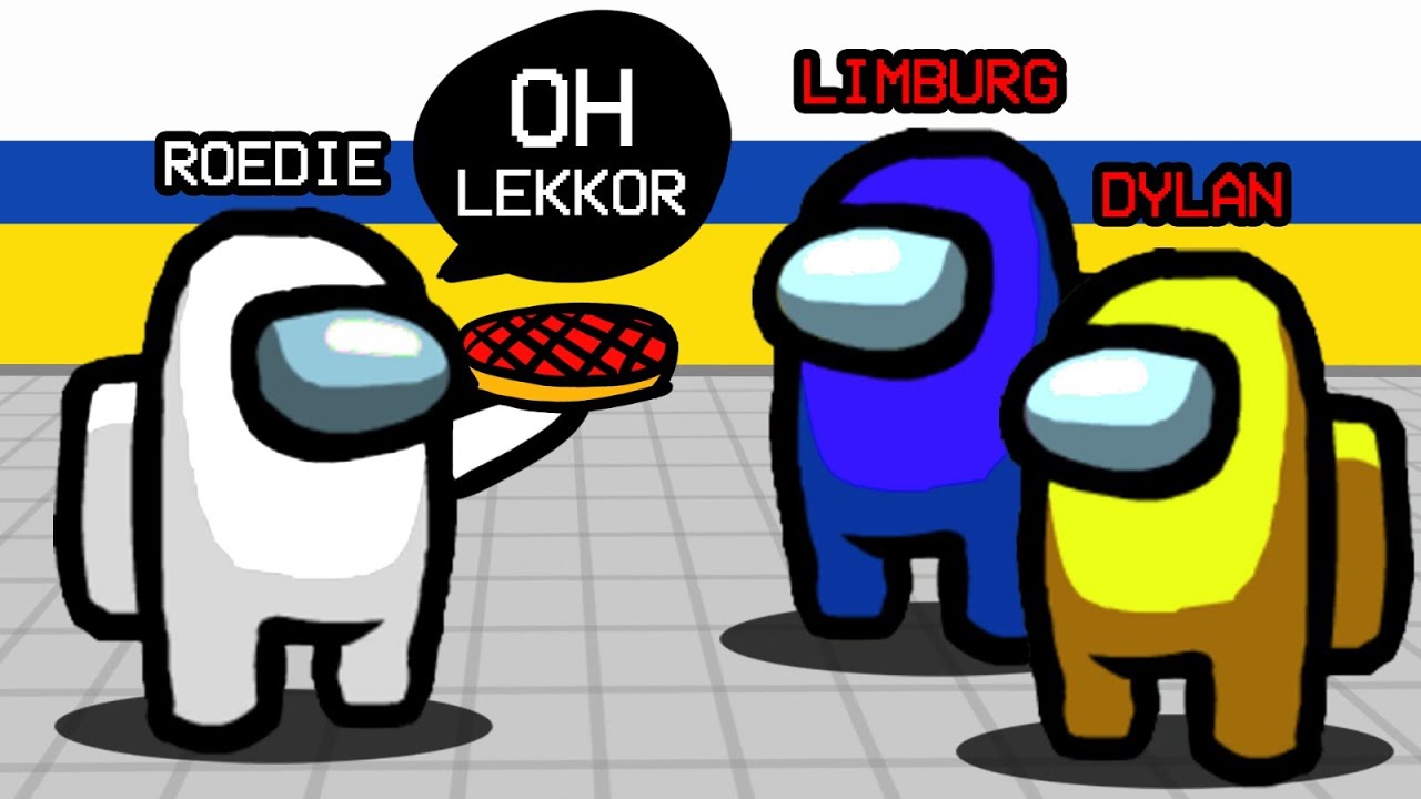 AMONG US IN HET LIMBURGS... (Dylan Haegens, Joost, Link & meer - Among Us Nederlands)