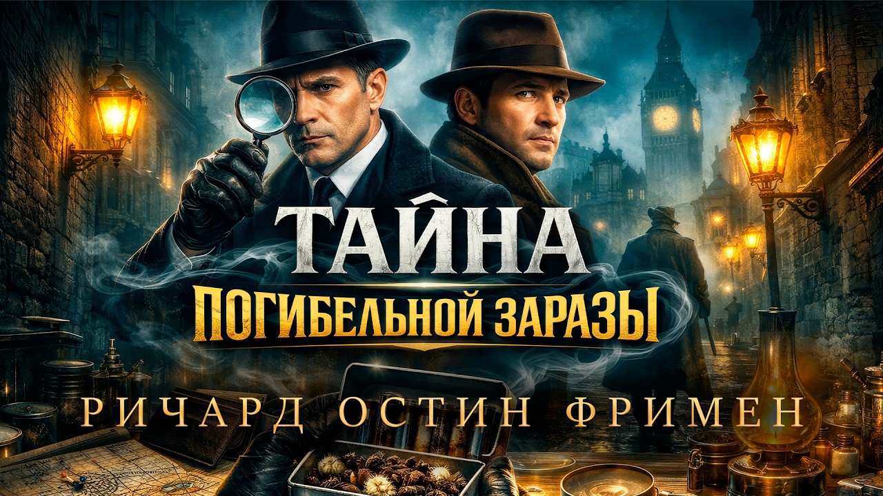 Ричард Остин Фримен — ТАЙНА ПОГИБЕЛЬНОЙ ЗАРАЗЫ | Детектив | Аудиокнига (Рассказ) | Большешальский