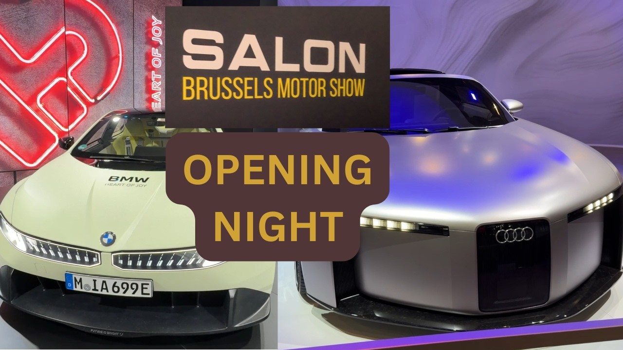 Brussels Motor Show 2026 | Opening Night Walkthrough & First Look