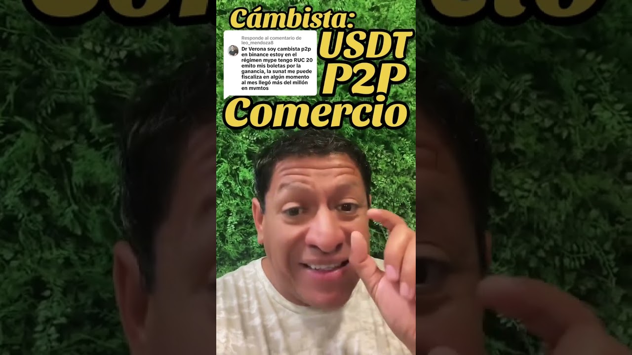 Eres cambista P2P en Binance y Emites Boletas: &iquest;SUNAT te Puede Detectar? 📈⚠️