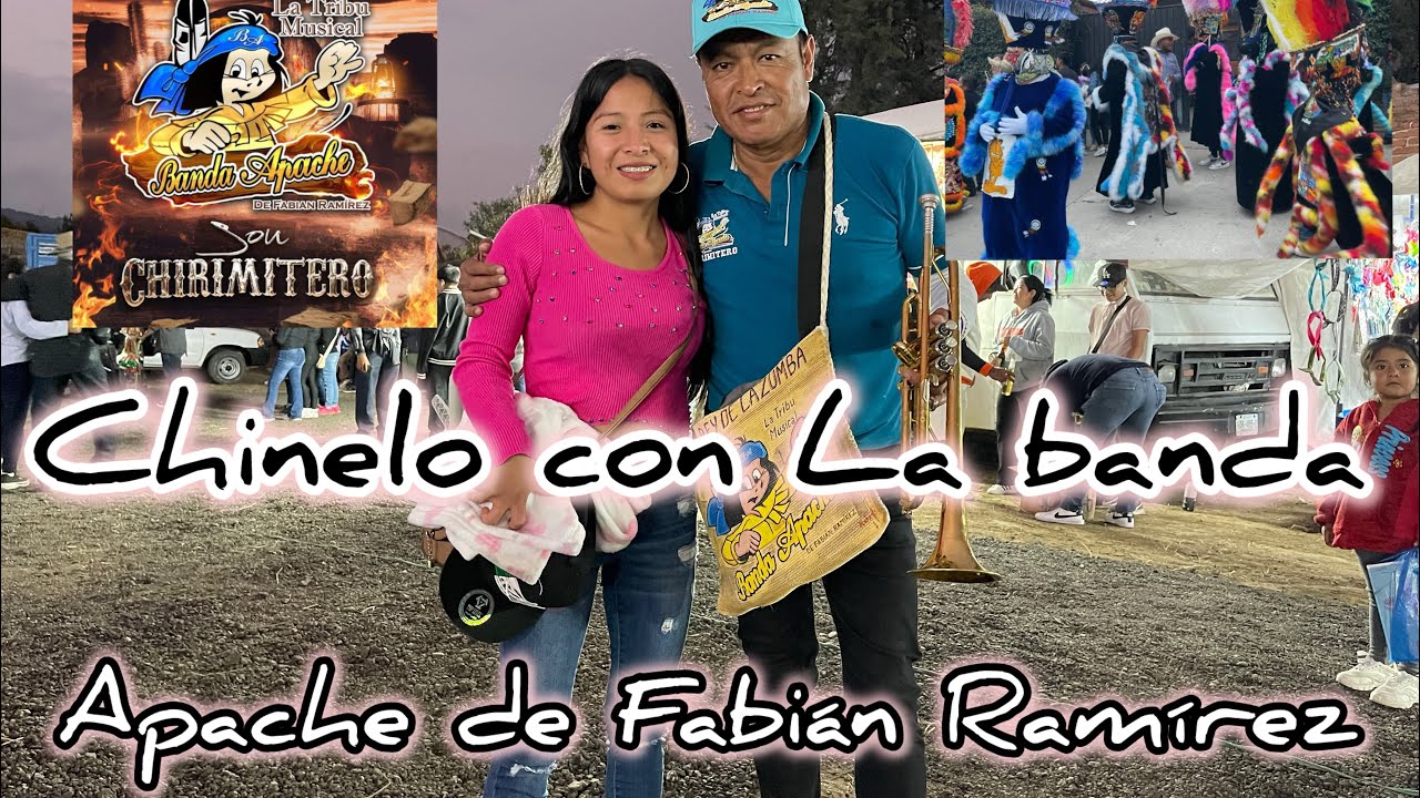Chinelo con la banda Apache De Fabián Ramírez❤️