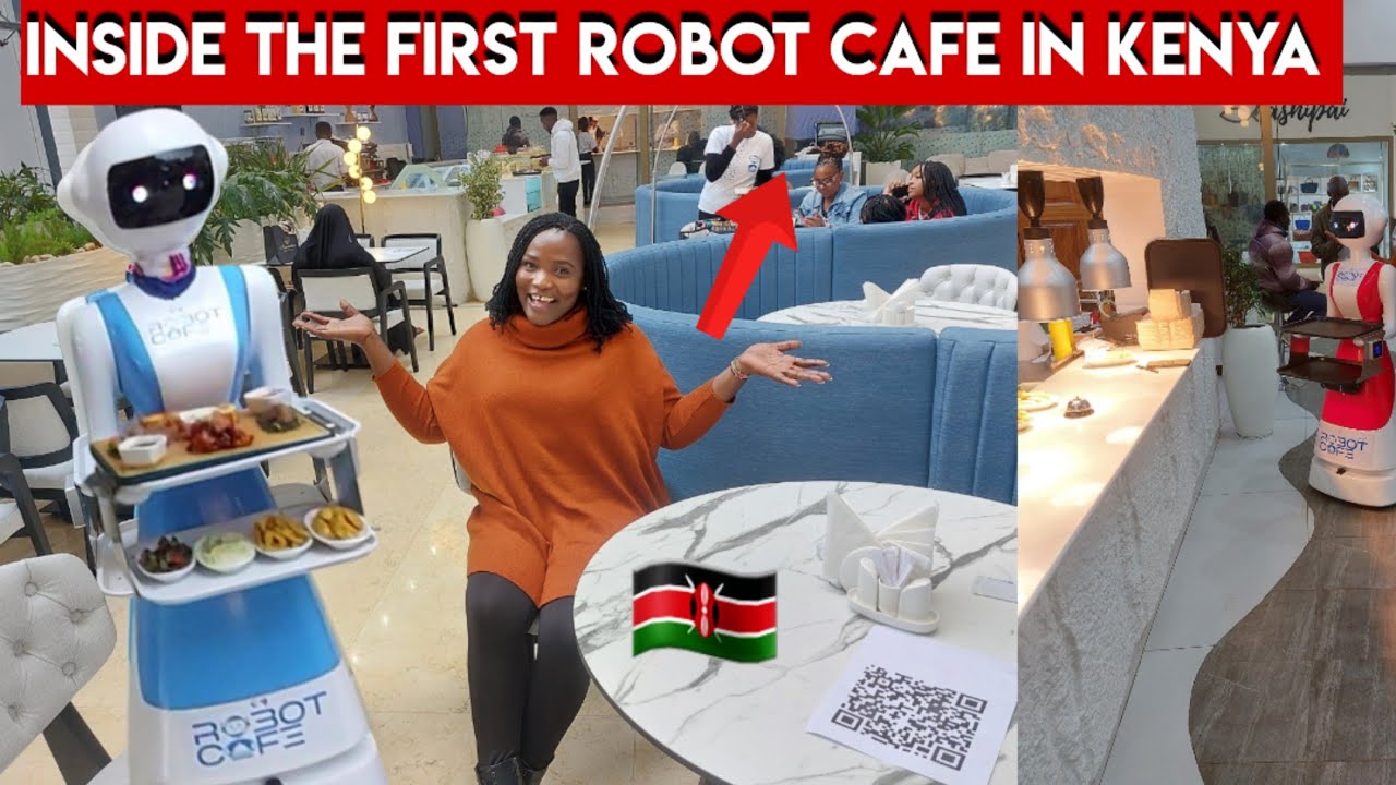 EAST AFRICA'S FIRST ROBOT CAFE IN KENYA - Shocking Experience 😱