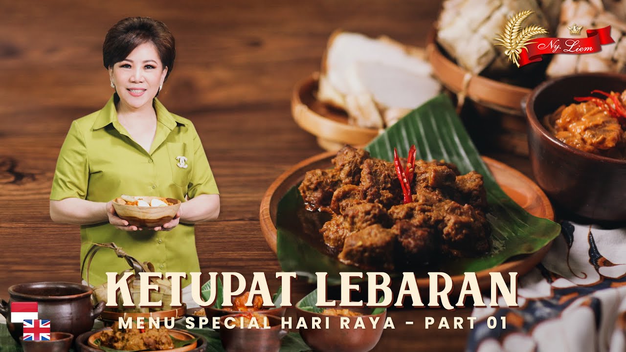 7 RESEP MENU LEBARAN (PART1)! Resep Ketupat, Rendang Sapi, Sayur Kikil Labu, Menu Spesial Hari Raya!