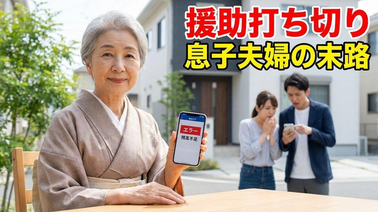 「他人は敷地を跨ぐな」と言い放った息子夫婦。生活費を即凍結した結果、翌朝絶叫することに