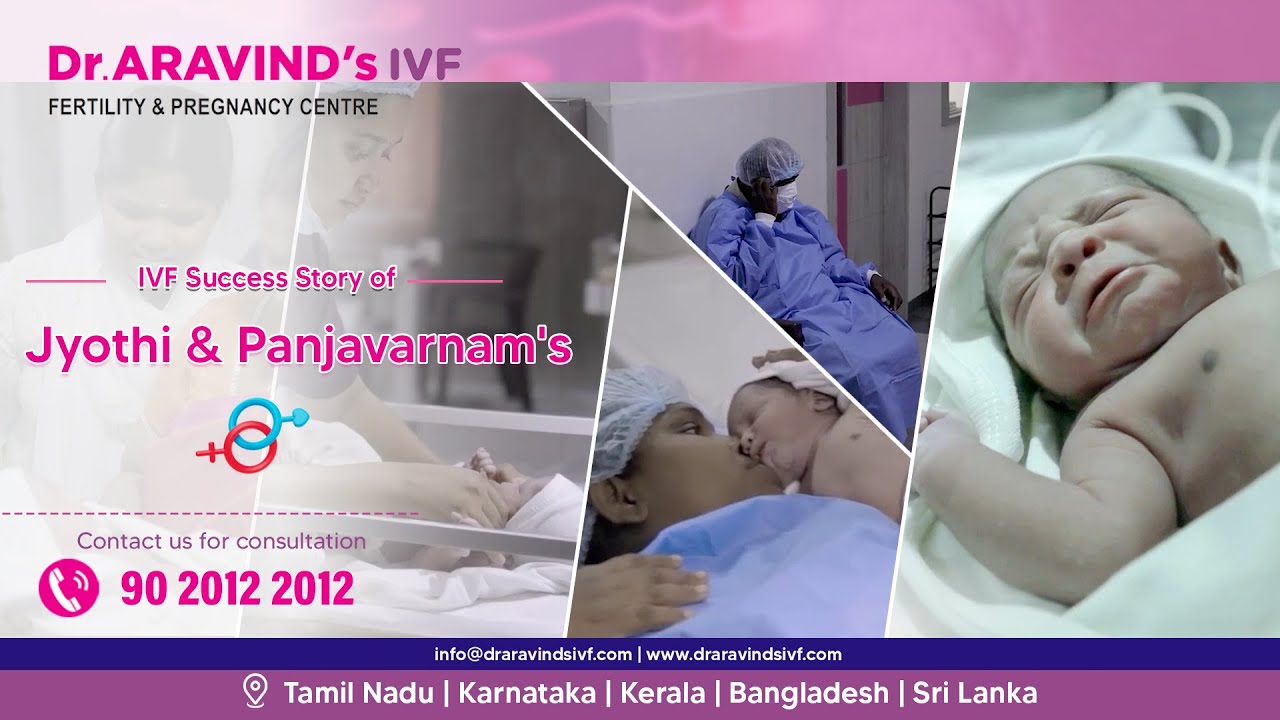 Coimbatore patient Mr & Mrs Jyothi’s first Joy with their baby | IVF success story | ARAVIND'S IVF