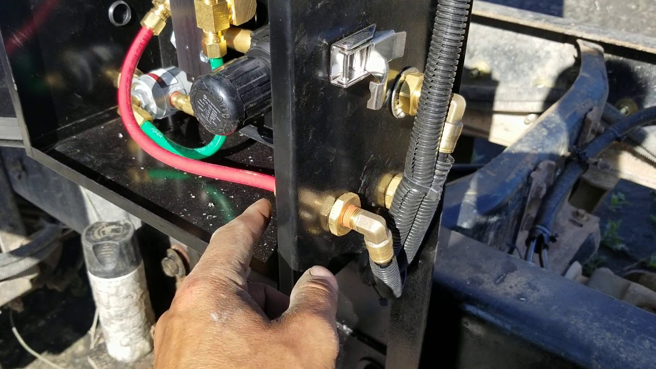 Ride Air Lift Axle Control