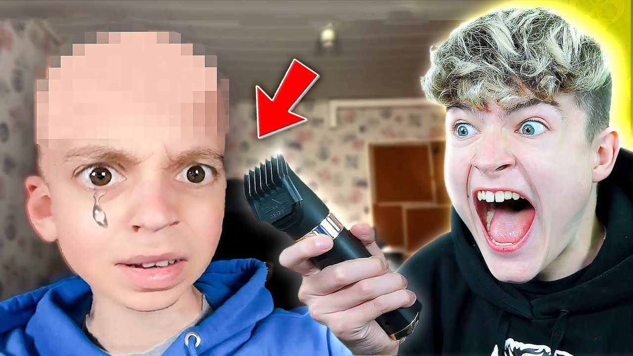 Ich SCHNEIDE Kleinen Jungen EINE GLATZE !? (Stumble Guys Challenge)