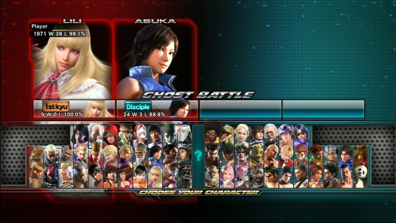 Tekken Tag Tournament 2 PS3 Asuka Lilli Ghost Battle part1