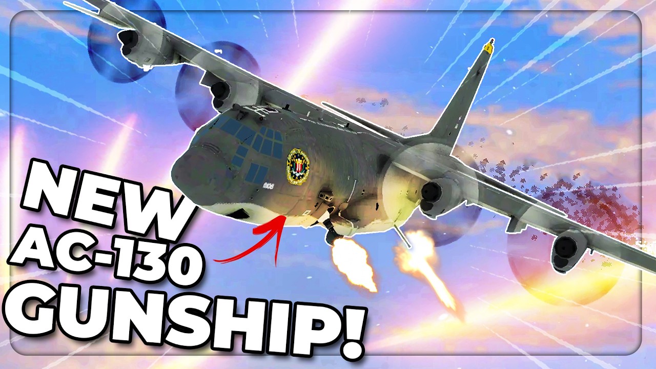 This AC-130 Gunship Game goes CRAZY...