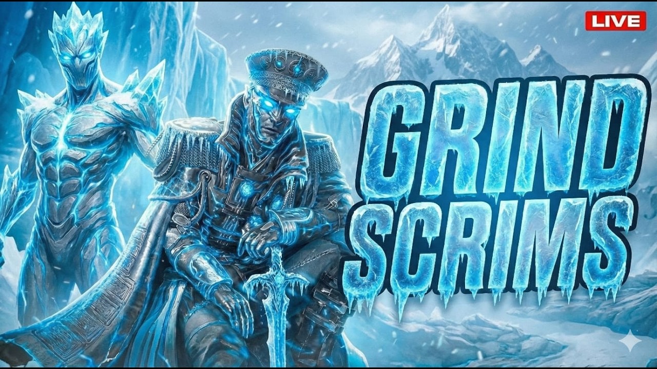 BGIS GRIND SCRIMS| BATTLEGROUND MOBILE INDIA LIVE